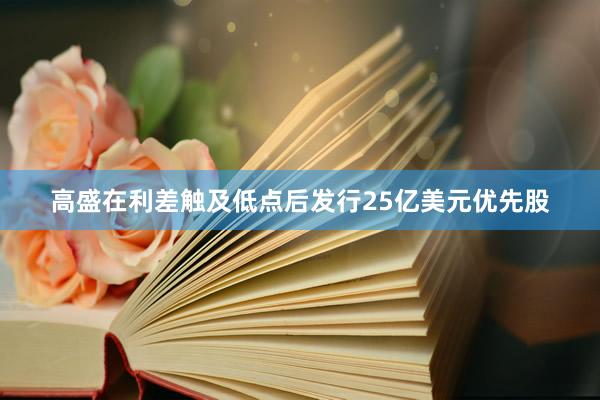 高盛在利差触及低点后发行25亿美元优先股