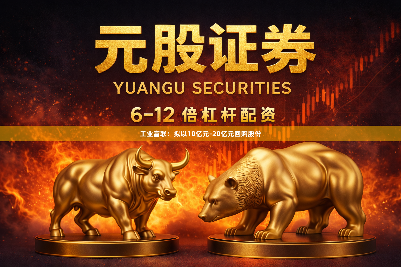 工业富联：拟以10亿元-20亿元回购股份